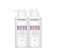 Goldwell Dualsenses Blonde & Highlights Anti-Yellow 60Sec Treatment 2x500ml