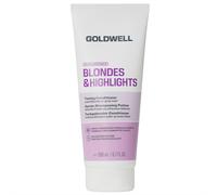 Goldwell Dualsenses Blondes & Highlights Toning Conditioner balsamo colorato con pigmento viola 200 ml