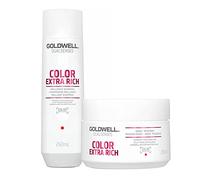 Goldwell Dualsenses Colour Extra Rich Brilliance Shampoo 250ml Treatment 200ml