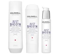 Goldwell Dualsenses Just Smooth Set (Shampoo 250ml + Conditioner 200ml + Serum 100ml)