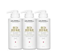 Goldwell Dualsenses Rich Repair Restoring 60Sec Treatment 500 ml x 3
