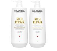 Goldwell Dualsenses Rich Repair Restoring Shampoo 1000ml Conditioner 1000ml