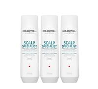 Goldwell Dualsenses Scalp Specialist Anti Dandruff Shampoo 250 ml x 3