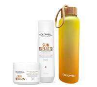 Goldwell Dualsenses Sun Reflects Duo Shampoo + Ristrutturante + Borraccia