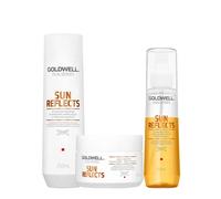 GOLDWELL DUALSENSES - SUN REFLECTS TRIO - Shampoo- Maschera- Spray