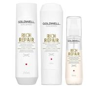 GOLDWELL Kit DS Rich Repair Restoring Shampoo 250ml + Balsamo 200ml + Spray 150