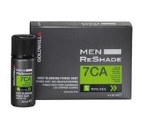Goldwell Men ReShade Grey Blending Power Shot 7CA Cool Medium Ash Blonde, confezione da 4 x 20 ml