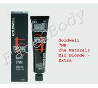 Goldwell Topchic Permanent Hair Color - The naturals - 7NN Mid Blonde -...