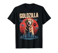 Goldzilla - Golden Retriever Dog Owner Canine Lover Maglietta
