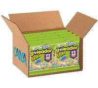 Goleador Shoes Sour, Caramelle Gommose al gusto di Frutta: Fragola, Lampone, Arancia, Limone e Ciliegia 160g [BOX con 8 Confezioni]