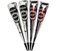 Golecha Deezee 4 x 25 g, Marron & Black, No PPD, No Ammony