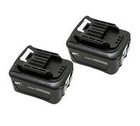 GOLEMON® 2 X BL1041B Batteria di ricambio per Makita 4ah BL1040B BL1020B DF031D DF0331D TD110D JR103D JR105D HSS01D HP332D DC10SB DC10WA 197339-1 Batteria (12V 4000mAh)