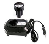 GOLEMON® 7.2V ~ 10.8V 1.5A BL1013 Batteria + Caricabatterie per Makita DC10WA DC10WB Li-Ion BL7010 BL1014 194550-6 194551-4 195332-9 Batteria