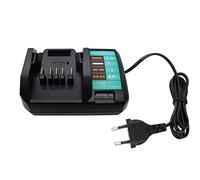 GOLEMON® DC18WA Caricabatterie per Makita 14,4 V - 18 V batteria per utensili elettrici BL1413G BL1440G BL1813G BL1820G BL1830G BL1840G agli ioni di litio ricaricabile