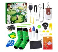 Golf Advent Calendars 2025,24 Days Christmas Countdown Calendar With Tools Set,Golfs Balls,Keyring,Tees Xmas Surprise Gifts for Dad, Husband or Boyfriend