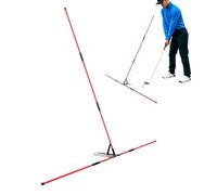 Golf Alignment Sticks, Portable Multi-Functional Golf Training Aid, Professional Swing Trainer, Essential Practice Tool For Enthusiasts And Sports Improvement