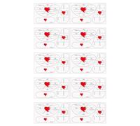 Golf Alignment Tape - 10 Sheets Club Guide Stickers, Markers | Swing Correction Aid For Women Athlete Indoor Outdoor Practice Sports