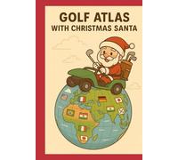 Golf Atlas with Christmas Santa