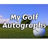 Golf Autograph Book: Sports Themed Autograph Notepad For Kids and Adults, Collect Signatures of Your Favorite Stars