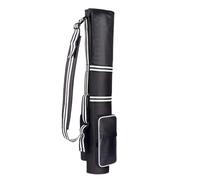 Golf Bag, Lightweight Foldable Carry Case, 12.2x8.27x1.97inches, Holds 3-9 Clubs with Waterproof Compartments, Built-in Tee and Towel Holders, Ideal for Travel, Practice, Beginners