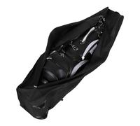Golf Bag, Wheeled Carrier, Weatherproof Body Shield Clubs in Rain Sun, Sturdy Inline Rollers Glide Over Rough Terrain, Carry-On Case for Airlines, 50.5x15x8 Inches