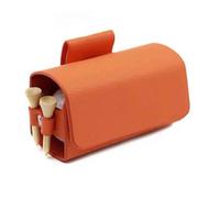 Golf Ball Bag Hanger with Tees Organizer, Golf Accessory Bag(Orange)