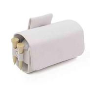 Golf Ball Bag Hanger with Tees Organizer, Golf Accessory Bag(White)