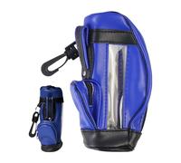 Golf Ball Bag Sack - Portable Storage Carrier | Golf Pouch Bag for Men | Waterproof PU Golfs Accessory Bags with Zipper Closure | Mini Gôlf Ball Bags, Portable Gôlf Balls Storage for Boys, Girls