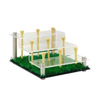 Golf Ball Display Case - Acrylic Holder For Sports Collection | Storage Cabinet For Golf, Softball, Tennis, Lacrosse Balls - Home Office Study Table Decor
