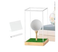 Golf Ball Display Case Dust Proof Showcase For Collectible Protection