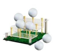 Golf Ball Holder Display, Acrylic Golf Ball Stand, Sports Equipment Storage, Sports & Outdoors Accessories For Softball Tennis Lacrosse Placing Cabinet Living Room Study Bedroom Office Table