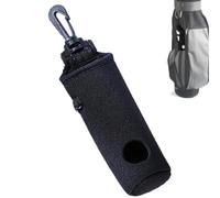 Golf Ball Holder - Neoprene Golf Bag with Hook | Portable Sleeve Pouch