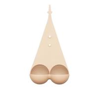 Golf Ball Holder, Soft Silicone Set, 7.36 x 3.66 in Portable aStorage Organizer, Creative Waterproof Stand, Tournament, Backyard Display for Camping, Travel, Beach, Giallo beige, Se référer au