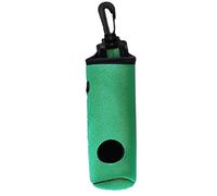 Golf Ball Holder - Tee Storage Sleeve | Polyester Bag with Belt Clip Function, Lightweight Portable Organizer with Secure Fit, Golf Training Accessory for Practicing Outdoor Sports Course Play Travel