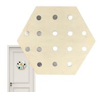 Golf Ball Marker Display - Wooden Display Shelf, Golf Holder, Wooden Marker Shelf | Space Saving Magnetic Wall Mounted Woodenn Golfs Displays Boards Use For Indoor And Outdoors, Space Saving Golf