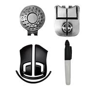 Golf Ball Marker, set di pennarelli a tre punte, per giocatori golfisti, donne, torneo, esercizio, verde, driving Range compleanno