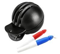 Golf Ball Marker Stencil - 2 Inch Golf Ball Marking Tool | Gōlf Báll Stėncil - Reusable UV-Resistant Stencil with Smooth Writing Pens Ensures Precise Algnment Marks for Practice and Play on Course