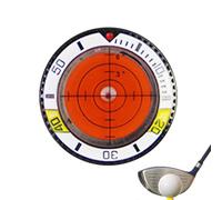 Golf Ball Markers - 1.41 Inch Golf Green Reader | ABS Golfs Putting Alignment Tool | Golfs Cap Clip Slopé Reader Training Aid Putting Practice Accessory Weather Resistant