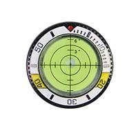 Golf Ball Markers - 1.41 Inch Golf Green Reader | ABS Golfs Putting Alignment Tool | Golfs Cap Clip Slopé Reader Training Aid Putting Practice Accessory Weather Resistant