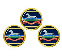 Golf Ball Markers Della Queen's Own Hussars, Esercito Britannico