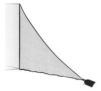 Golf Barrier Side Net, Triangle Wing Extension, Sandbag Anchored Panel, Sports Hitting Guard, Durable Safety Screen, Ideal for Golf Swing Practice, Baseball Drill, Hockey, Football Training