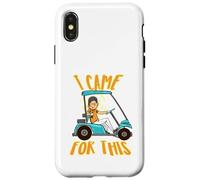 Golf - Beer Kart Driving - 18° Buche Custodia per iPhone X/XS