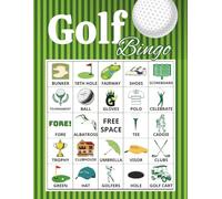 Golf Bingo: 32 player Golf Party Activity, Fun Golf Bingo Game, golf activities for kids, National Golf Day workshop