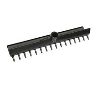 Golf Bunker Rake - Testa di rasatura a doppio lato senza | Attrezzatura da golf resistente ai raggi UV | Facile da usare per bunker di sabbia | Ideale per campi da golf, corti e manutenzione