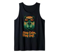 Golf Capybara Sport - Stay Calm Play Golf - Golfer Canotta