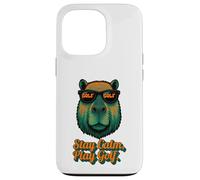 Golf Capybara Sport - Stay Calm Play Golf - Golfer Custodia per iPhone 13 Pro