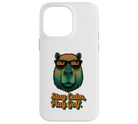 Golf Capybara Sport - Stay Calm Play Golf - Golfer Custodia per iPhone 14 Pro Max