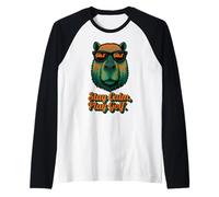Golf Capybara Sport - Stay Calm Play Golf - Golfer Maglia con Maniche Raglan