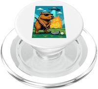 Golf Capybara Ufo Sport - Golfer Aliens Funny PopSockets PopGrip per MagSafe
