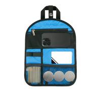 Golf Cart Bag - Ball Pocket Organizer, Portable Nylon Storage Holder, Multi Slot Mesh Gear Pouch, Durable Lightweight Club Accessory, Outdoor Sports Carry Case For Professional Course Players